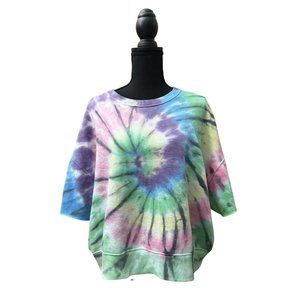 Pink Cropped Short-Sleeve eat Shirt